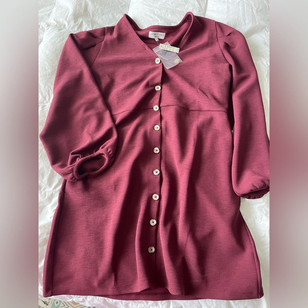 NWT Madewell button up dress size XXL